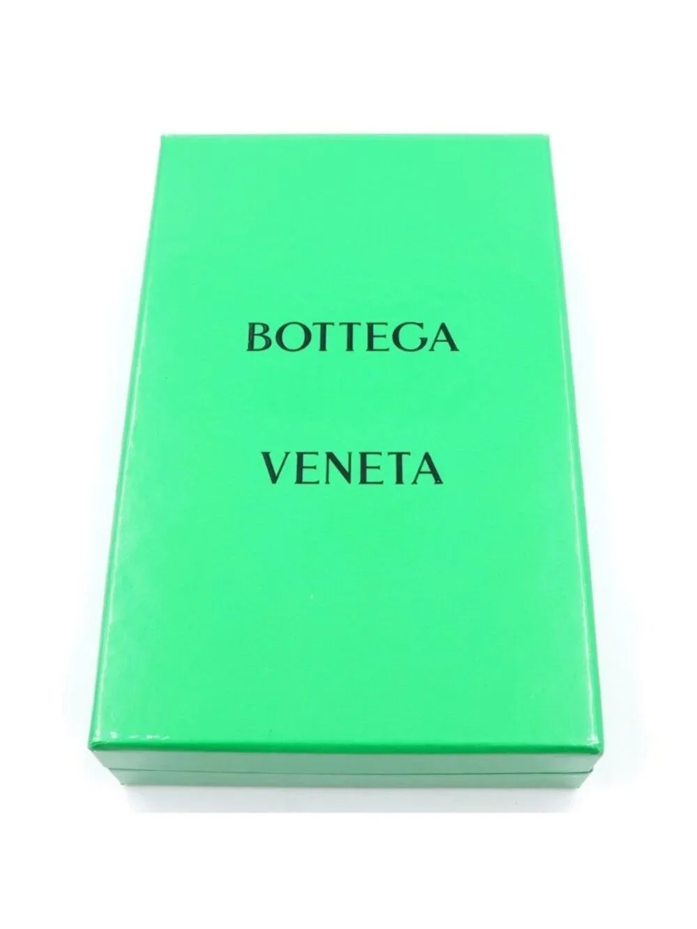 Bottega Veneta Maxi Intrecciato Zip Around Wallet Card Case Black Leather